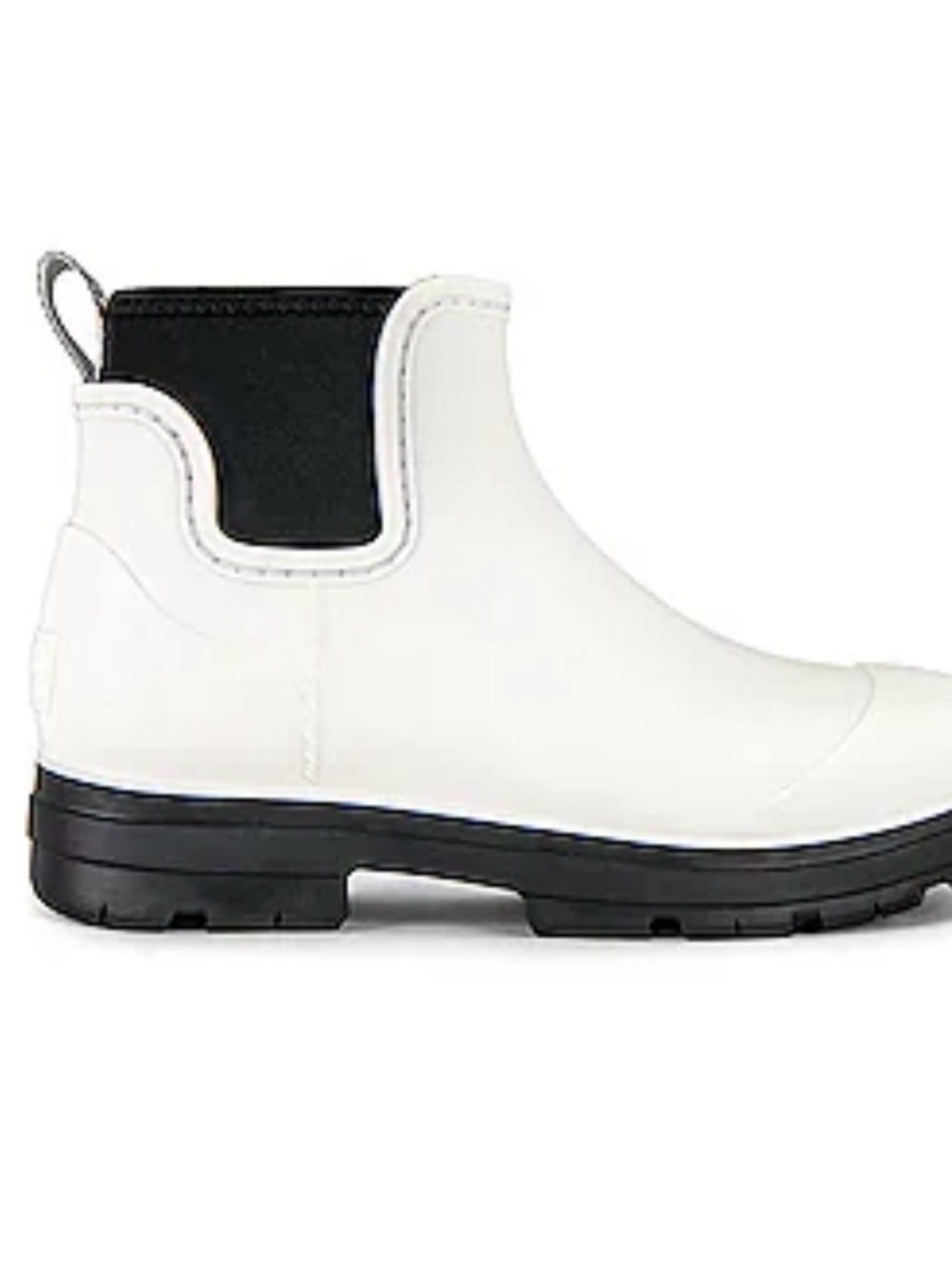 UGG DROPLET WOMEN RAIN BOOTS WHITE US10/UK 8/EU 41